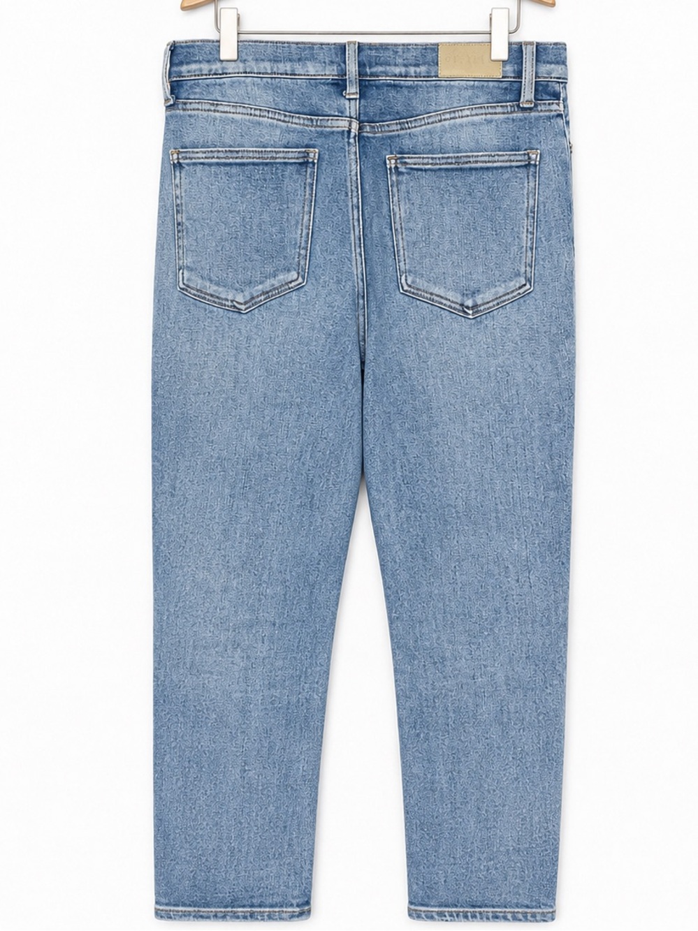 Pistola High Rise Slim Straight Ankle Jeans Medium Wash Stretch 30 - Picture 3 of 10